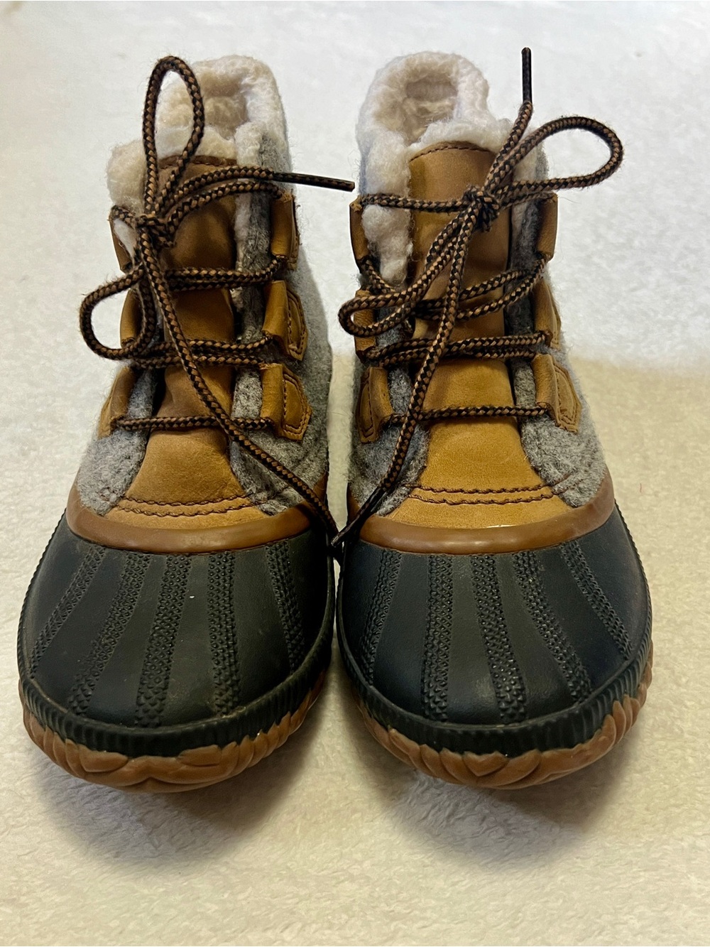 Sorel Out 'N About Waterproof Felt Duck Boots - Size 7 - Picture 2 of 14